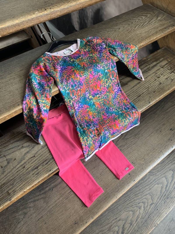 Ochill set Leopard Rainbow color 