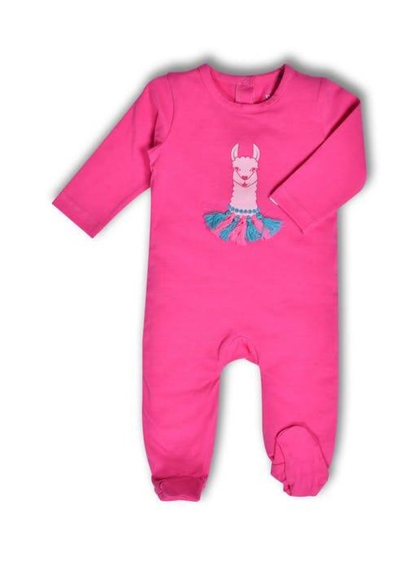 WOODY ALPACA KRUIPPAKJE FUCHSIA MEISJE 12M