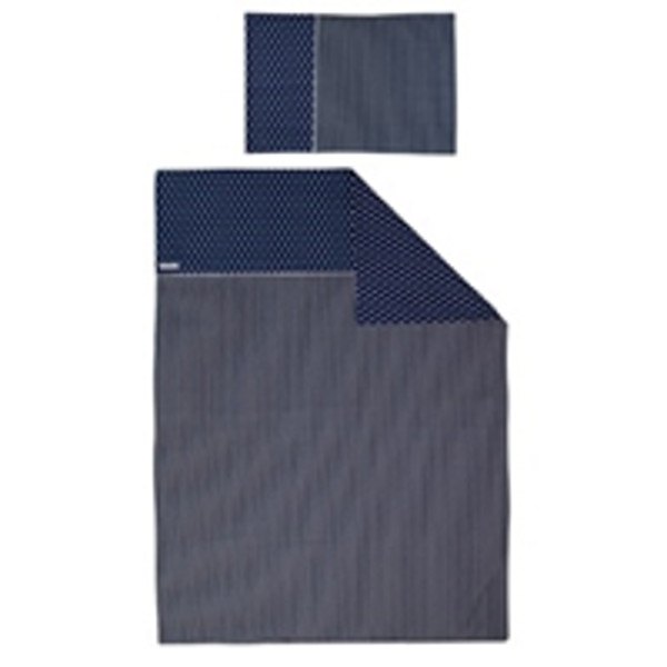 LITTLE DUTCH DONSOVERTREK 1 PEROONSBED 135X200 NAVY STARS