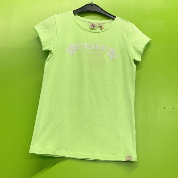 IBJ TSHIRT KM LIME 140