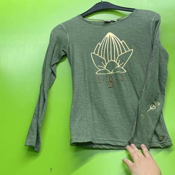 IBJ TSHIRT LM KHAKI LOTUS 140