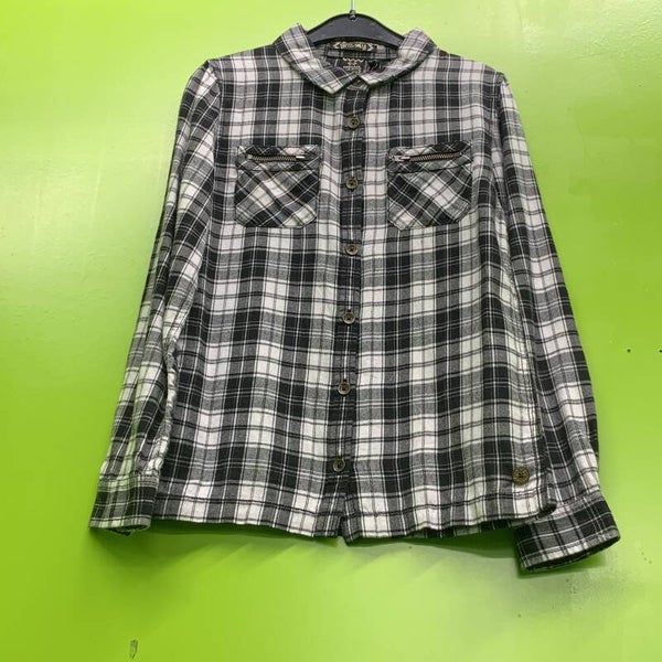 IBJ BOUWVAKERSHEMD BLACK&WHITE 140