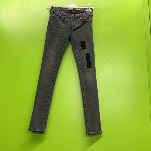 IBJ JEANS SUPER SKINNY FIT GREY BLACK LACE 140