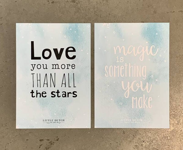 LITTLE DUTCH DUBBELZIJDIGE POSTER A4