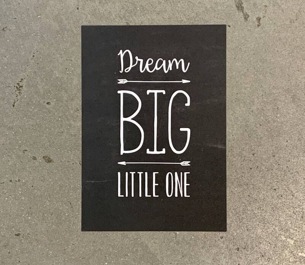 LITTLE DUTCH WENSKAART A5 DREAM BIG LITTLE ONE