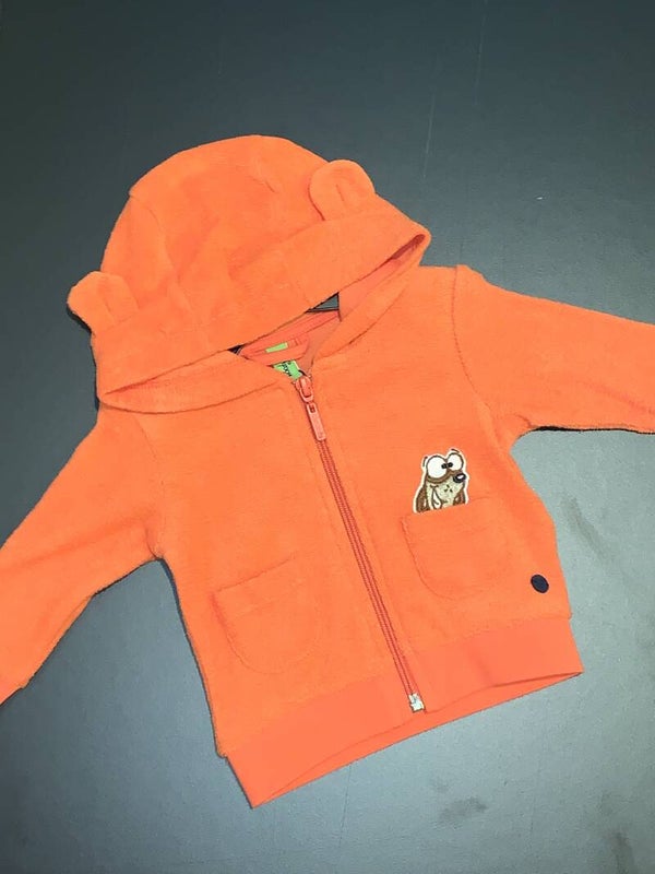 WOODY STOKSTAARTJE VESTJE KORAAL UNISEX 18M