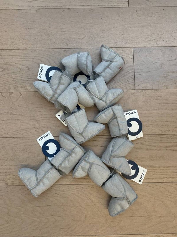 WOODY SLOFJES GRIJS 0-6M