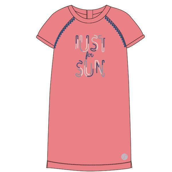 WOODY JUST FOR SUN SLAAPKLEED ZALMROZE MEISJE 14J