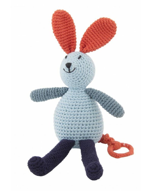 GLOBAL AFFAIRS MUZIKALE BEER KONIJN CROCHET 