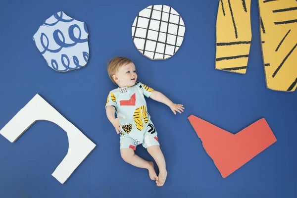 TRIXIE BABY ONESIE KORT BINGO 74/80