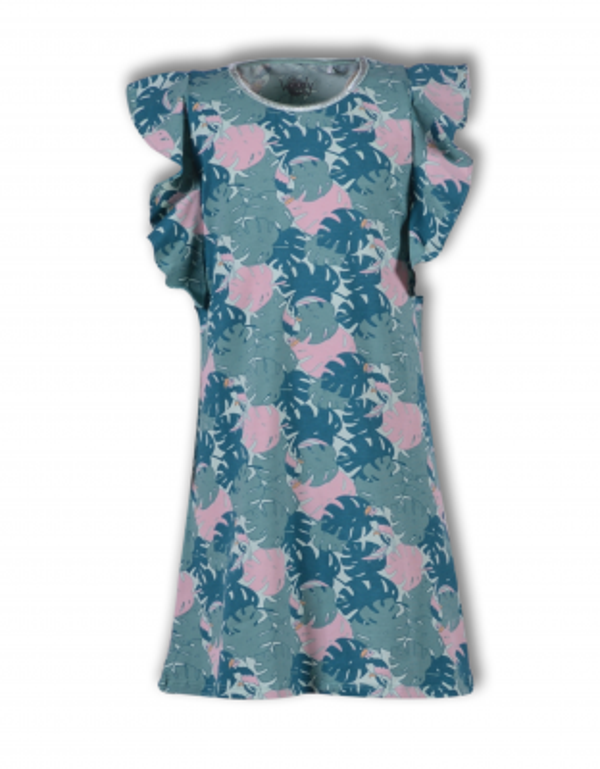 WOODY PAPEGAAI MINT PRINT ALL OVER SLAAPKLEED MEISJE 12J