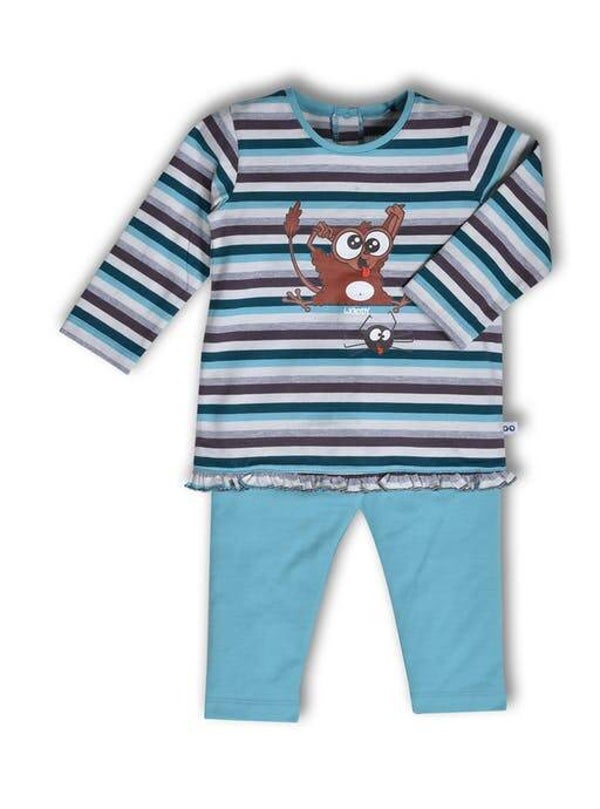 WOODY SPOOKDIER MULTICOLOR A/ BLAUW MEISJE 9M