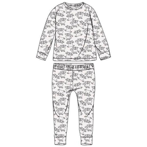 WOODY SPOOKDIER WIT PRINT ALL OVER UNISEX 12M