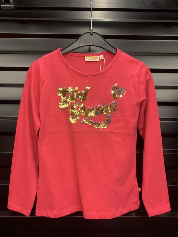 TSHIRT GIRL POWER FUCHSIA