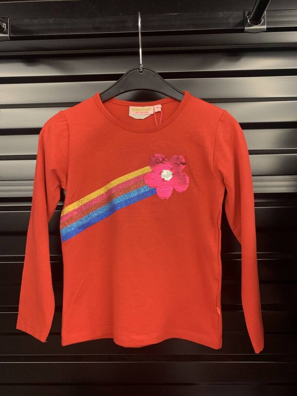 TSHIRT RAINBOW FLOWER