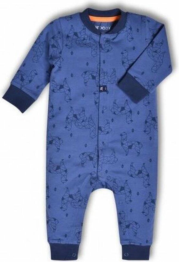 WOODY ALPACA BLAUW PRINT ALL OVER JONGEN 6M