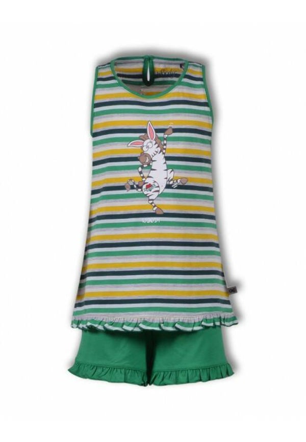WOODY ZEBRA KORT MULTICOLOR/ GROEN MEISJE 12J