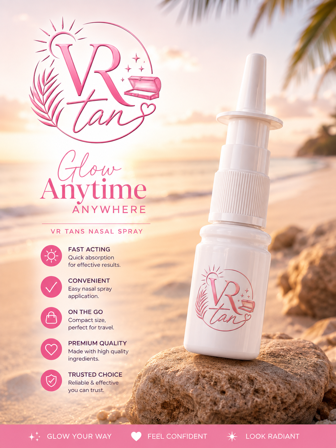 Tanning nasal
