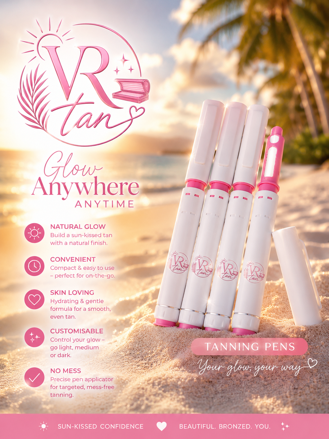 Tanning pens