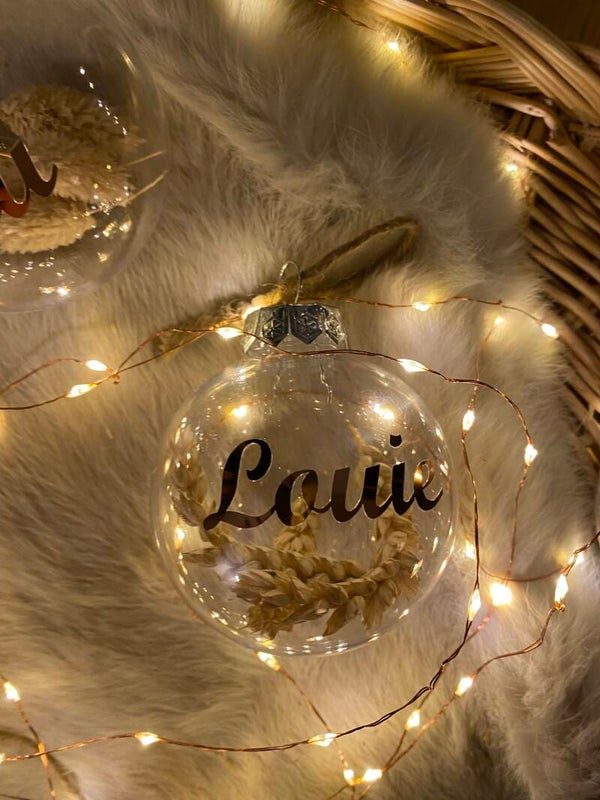 KERSTBAL MET NAAM | Sierlijk