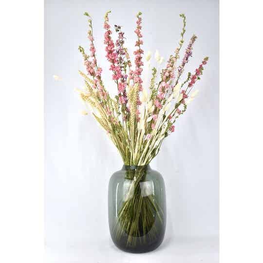 Droogbloemen Boeket - Roze - 70 cm