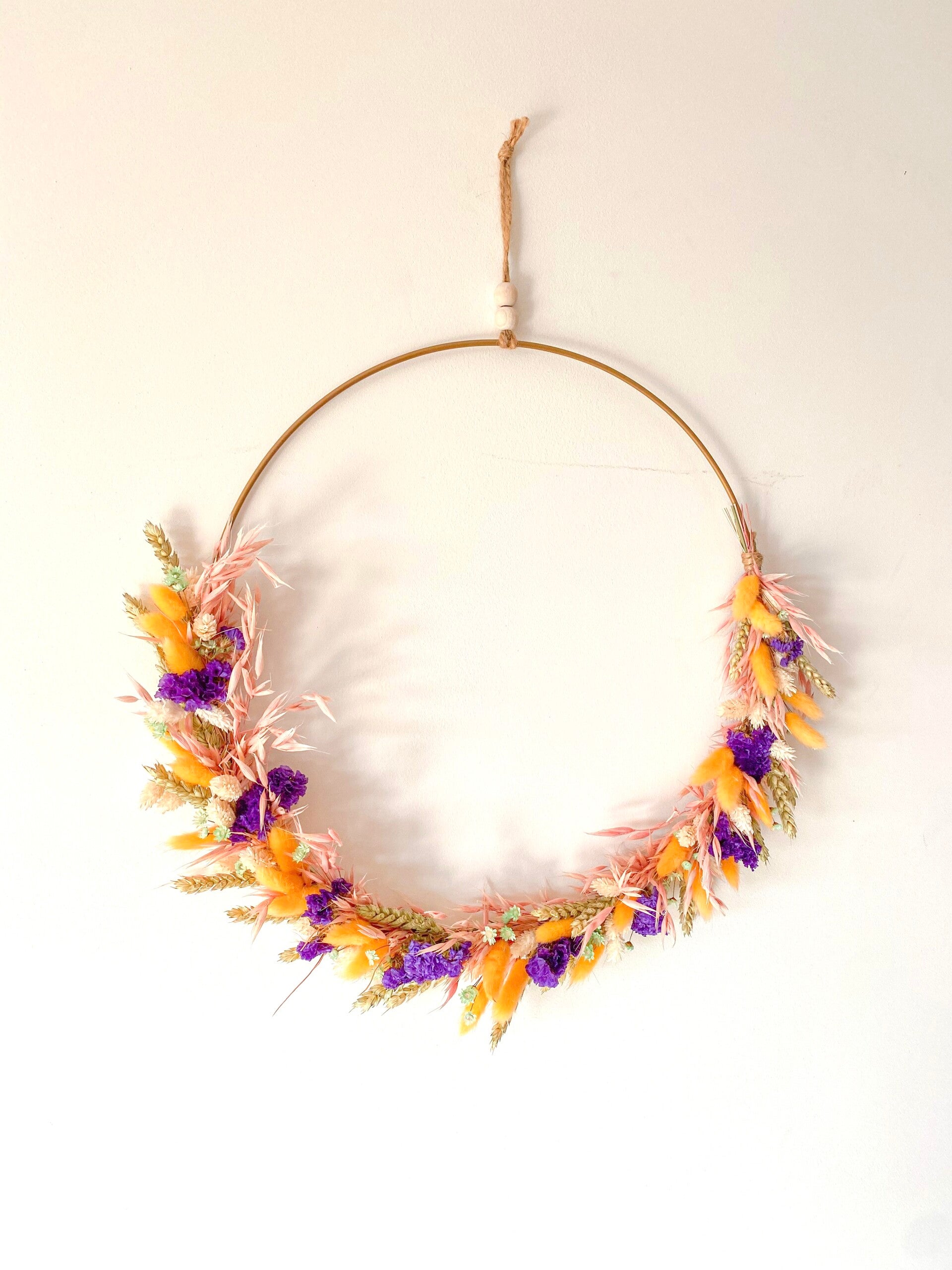 FLOWERHOOP FRESH | Droogbloemen hoepel 40 cm