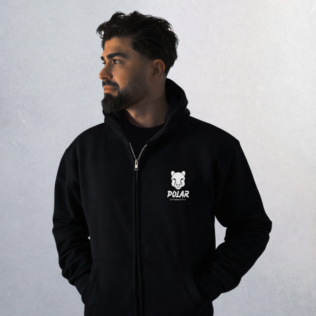 Unisex Heavyweight Zip Up Hoodie