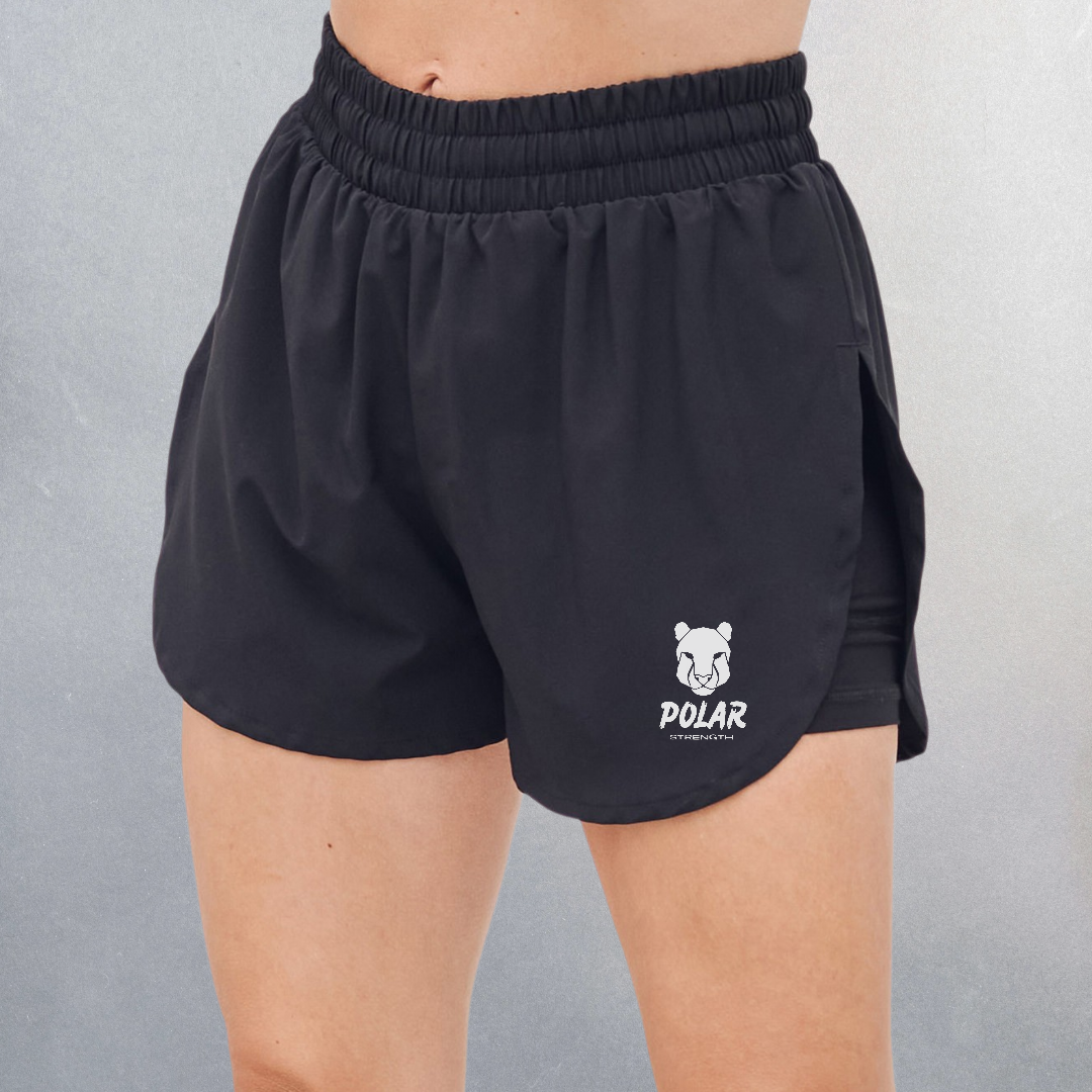 Ladies Double Layered Shorts