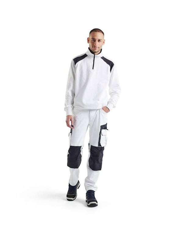 Blaklader 3353 - Sweatshirt bi colour met halve rits
