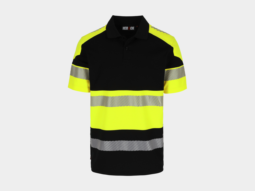 Herock Vega - high vis polo korte mouw
