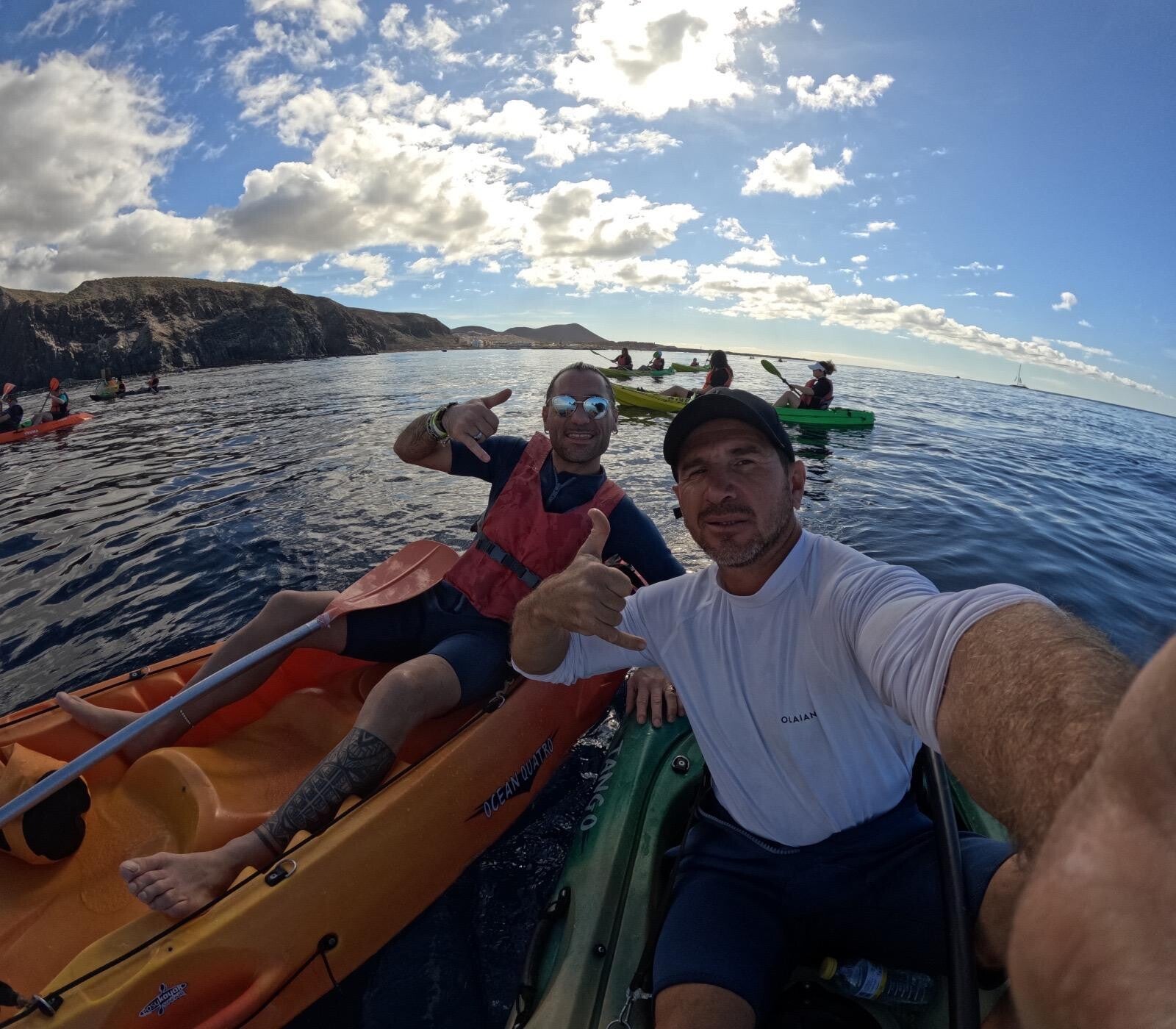 dymtro easy kaya tenerife guide excursion with client