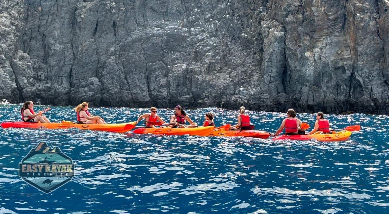 Sunset paddle – the perfect end to a day on the sea.