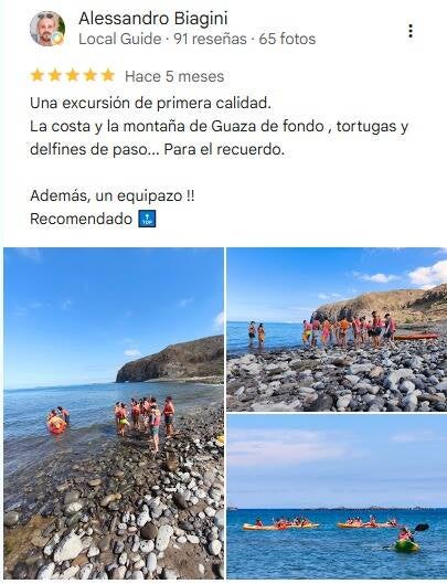 reviews google business easy kayak tenerife