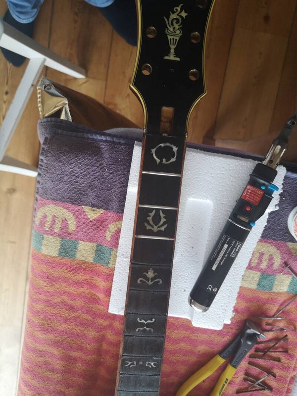 Herfretten van de hals.