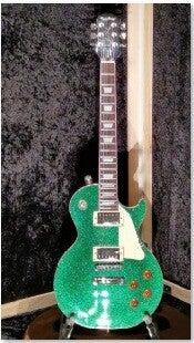 Epiphone Sparkle Green Limited Edition, Korean Made. 1997