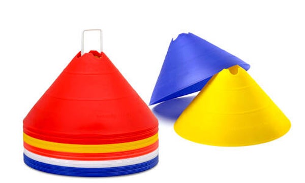 Afbakenbollen – markeerschijven set (20 stuks)