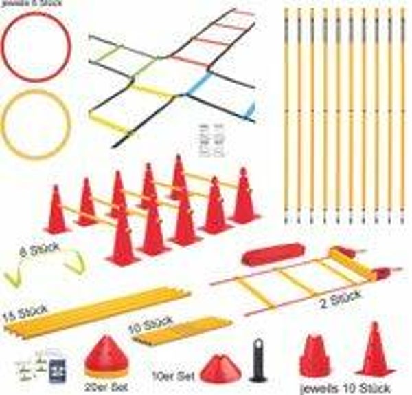 Trainingsmaterialen coördinatietraining - grote set