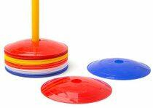 Platte markeerschijven - 40 stuks