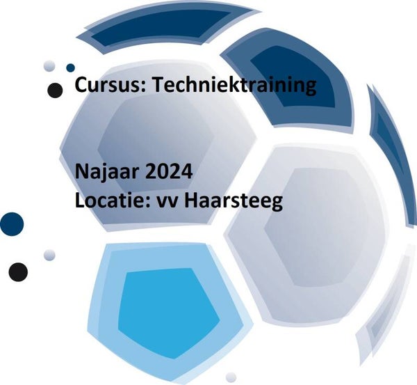Techniektraining 2024 locatie vv Haarsteeg