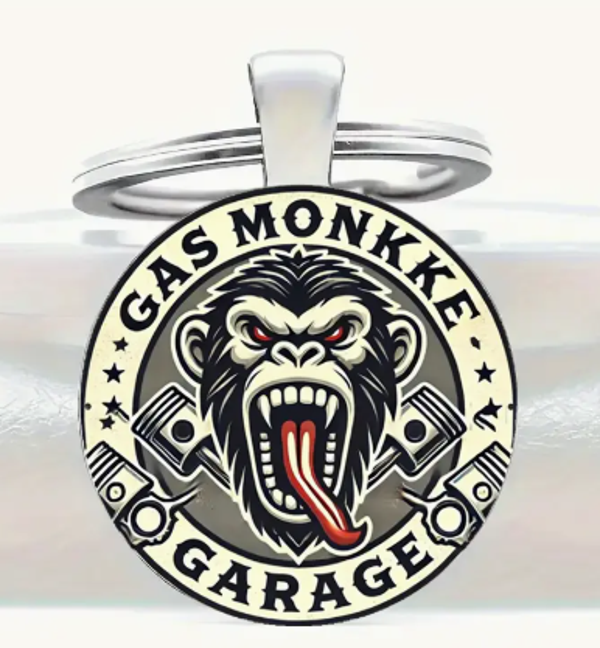 Gas Monkey Keyring