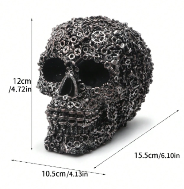 Nut and Bolt Skull