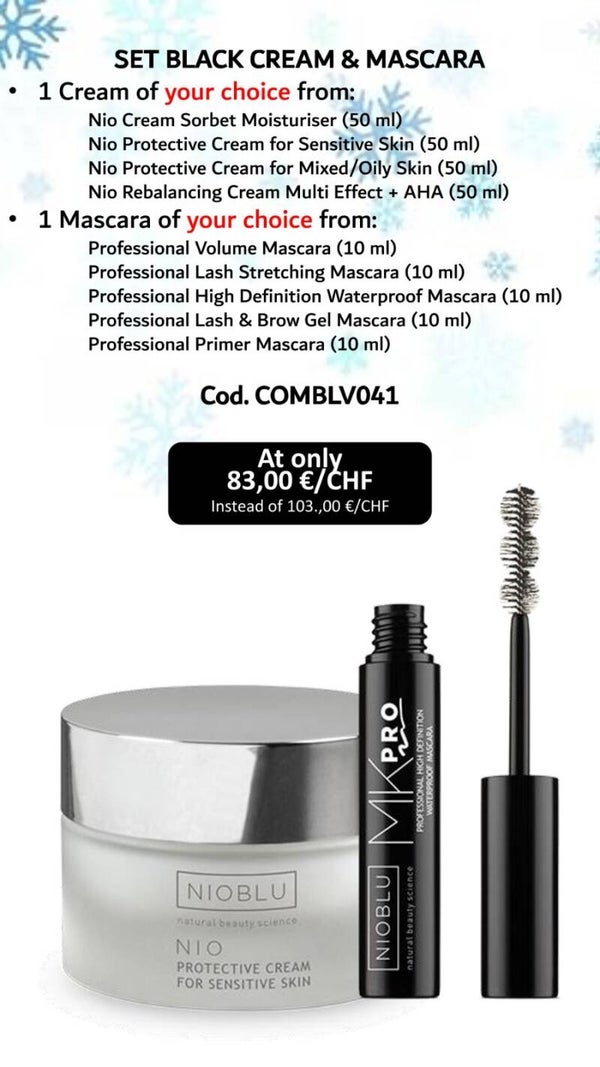 Set BLACK Cream & Mascara (2 producten naar keuze)