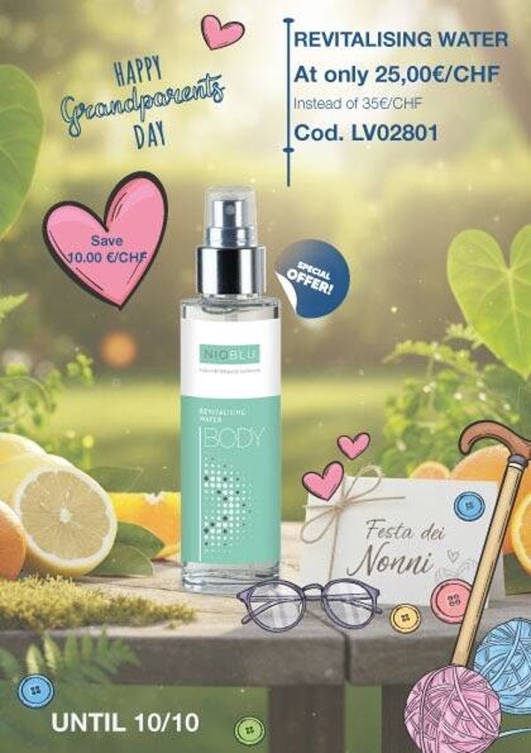 Revitalising Water (Body mist) 100ml
