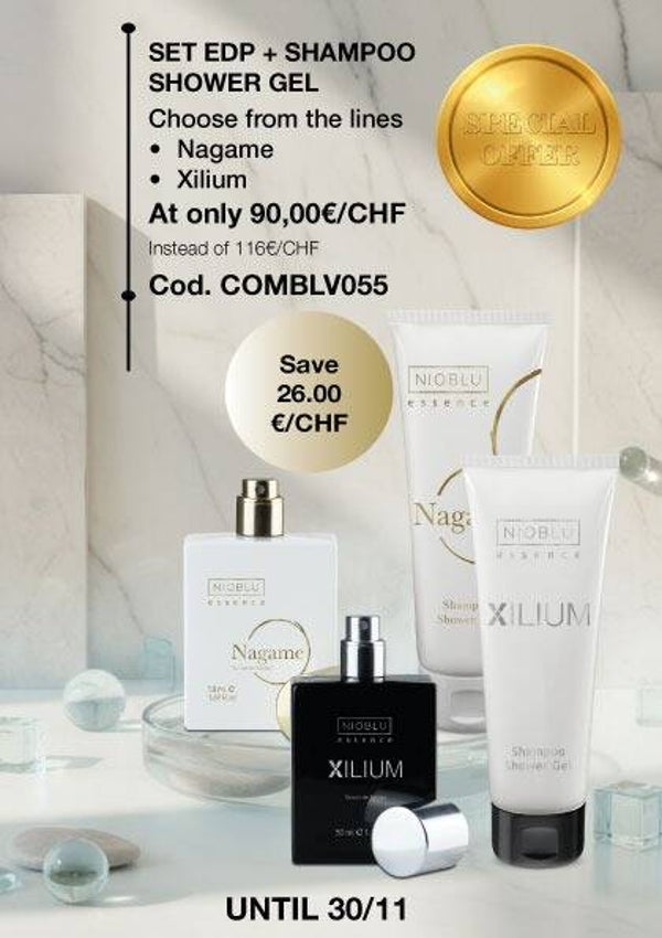 SET EDP + Shampoo Shower gel (maak hier je keuze)