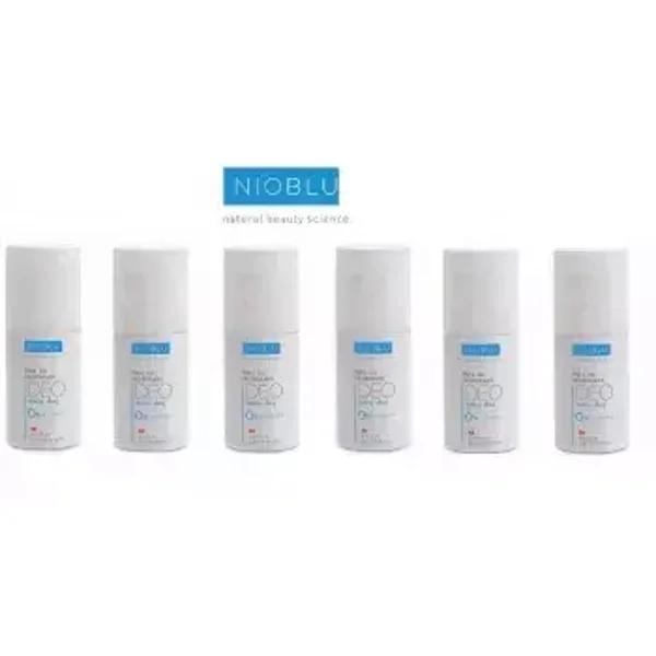 Nioblu Everyday Roll on Deodorant 0% aluminium - 6 stuks