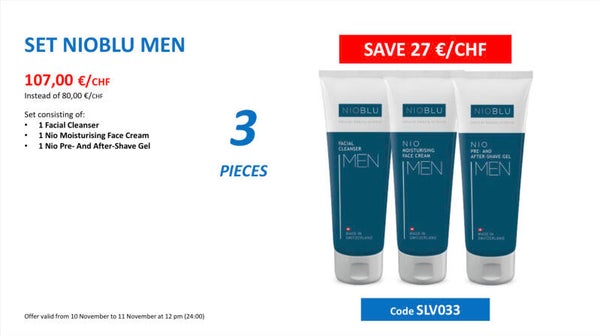 SET NioBlu MEN (3 vaste producten)