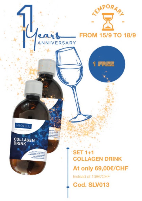 Happy Anniversary - Collageen drank 1+1 GRATIS