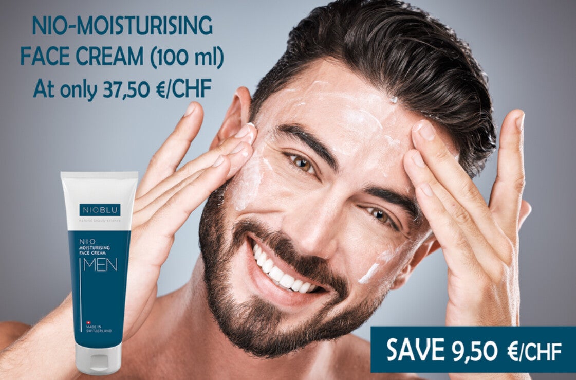 NioBlu Hydraterende gezichtscreme voor Heren