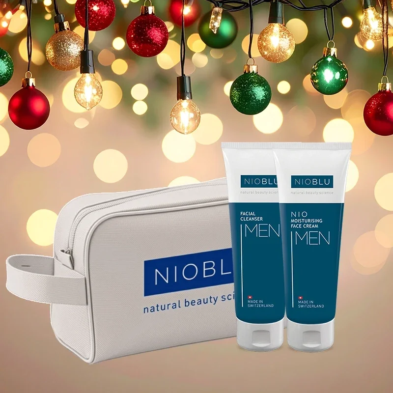 Set NioBlu MEN Cleanse & Hydrate + BEAUTY TAS GRATIS