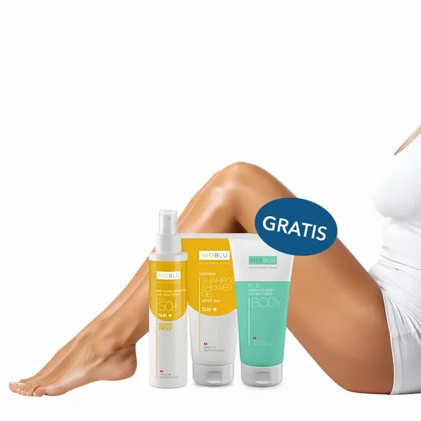 GRATIS BODY CREAM bij SET PRE&AFTER SUN